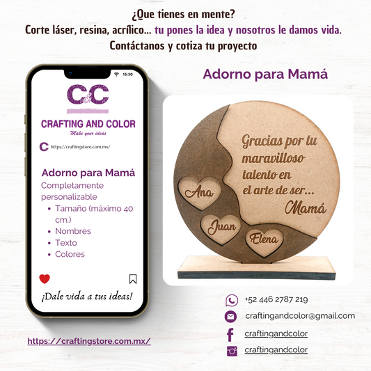Adorno para Mamá